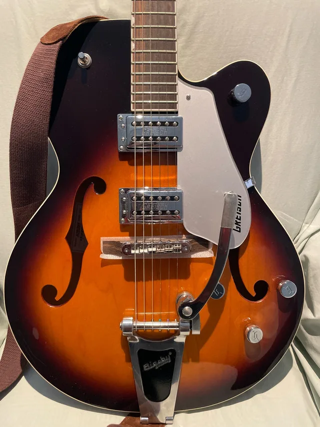 Grestch 5120 Guitar+Bigsby- like new! image indicator(3)