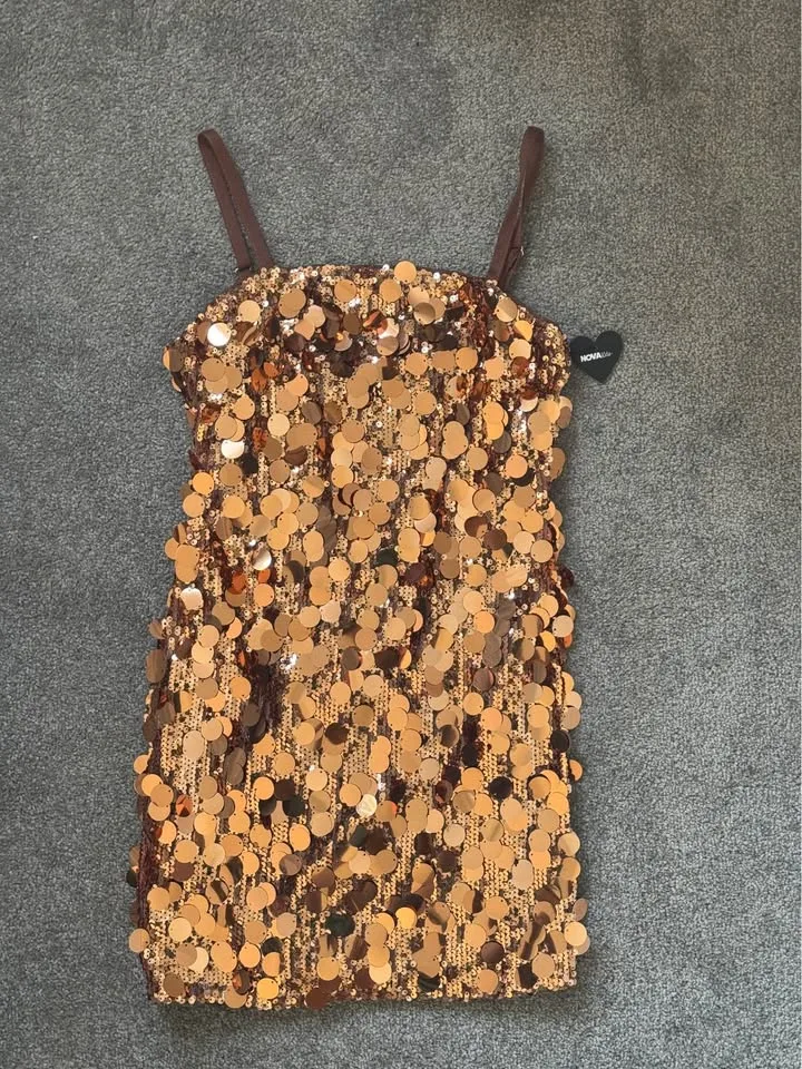 Fashion Nova Kids Sequin Party Dress – Size 12 ✨ image indicator(2)