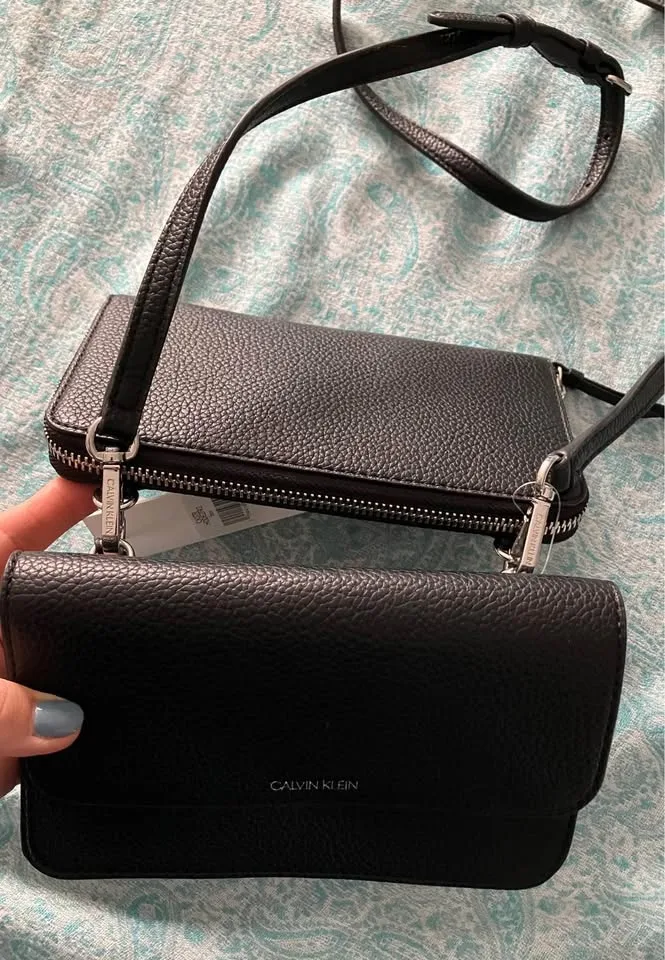 Leather designer Clutch & Wallet duo image indicator(3)