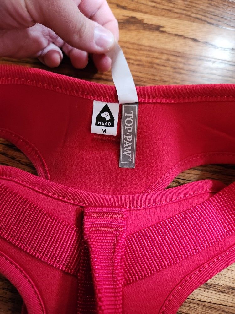 Top Paw Medium Red Neoprene Dog Harness - photo 2