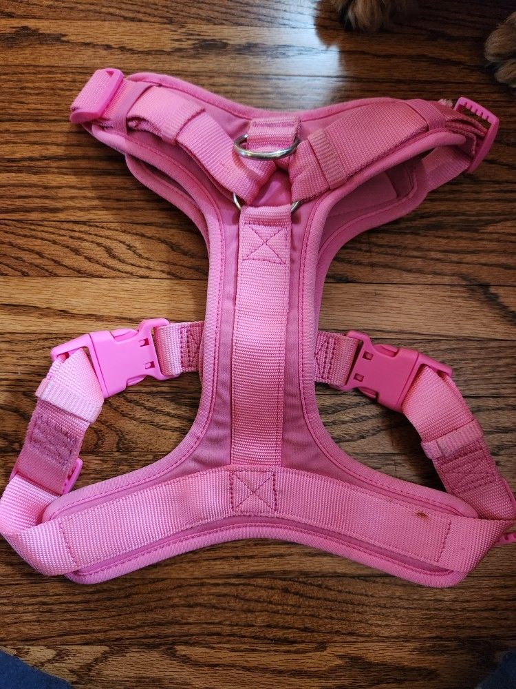 Top Paw Large Pink Neoprene Dog Harness