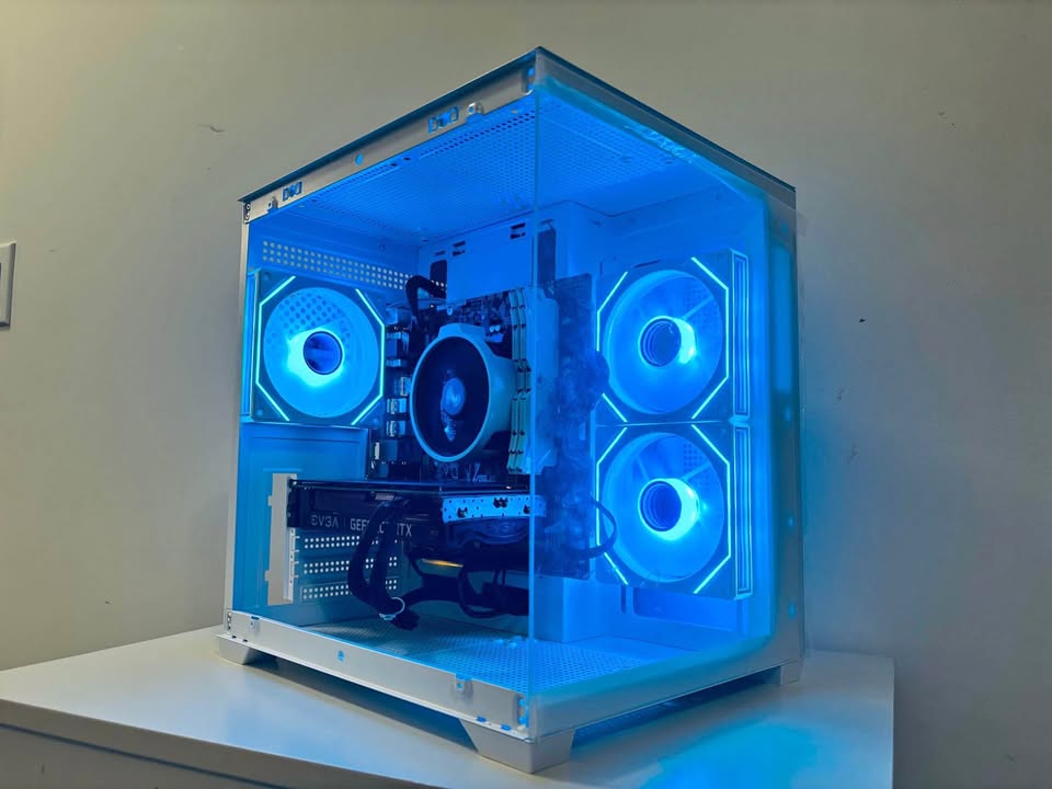RTX 3060Ti White Gaming PC - Ryzen 5 3600, 16GB RAM