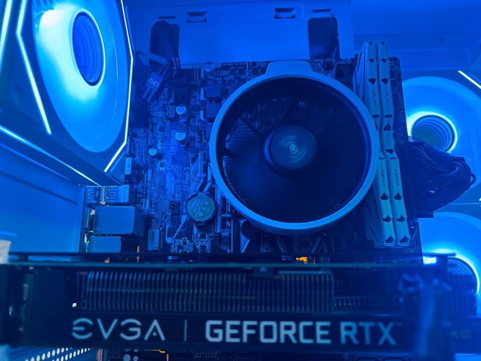 RTX 3060Ti White Gaming PC - Ryzen 5 3600, 16GB RAM - photo 3