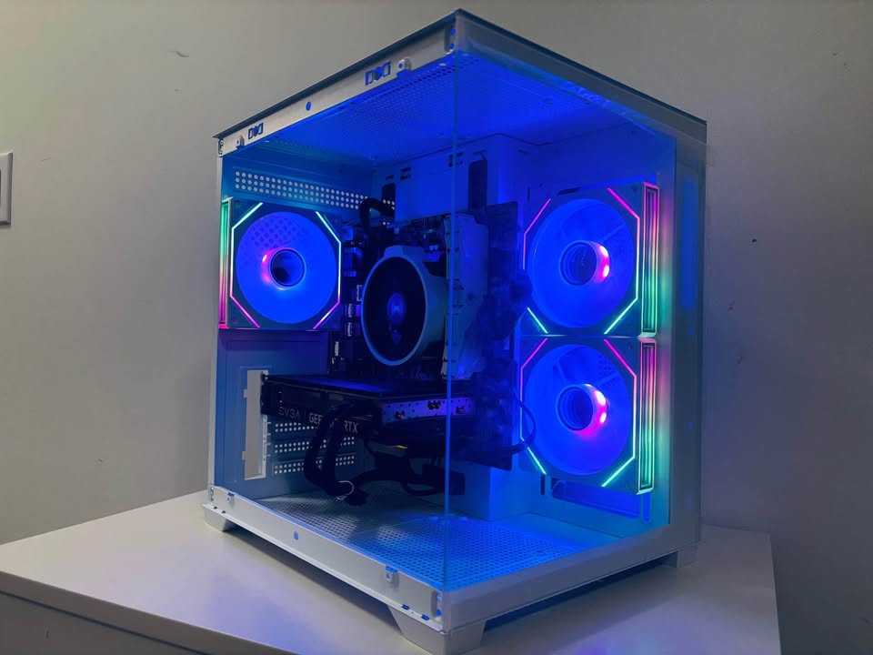 RTX 3060Ti White Gaming PC - Ryzen 5 3600, 16GB RAM - photo 5