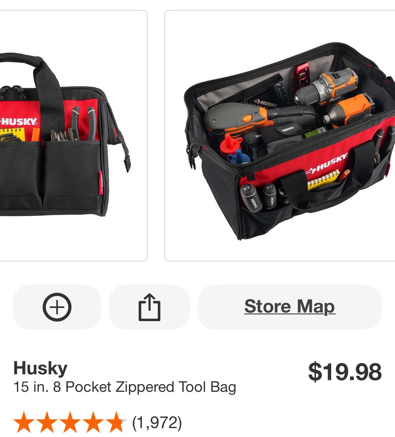Husky tool bag