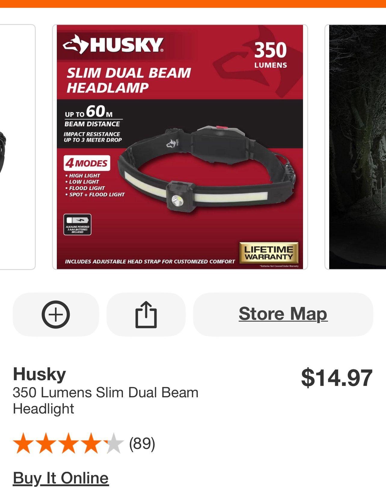 HUSKY HEADLAMP