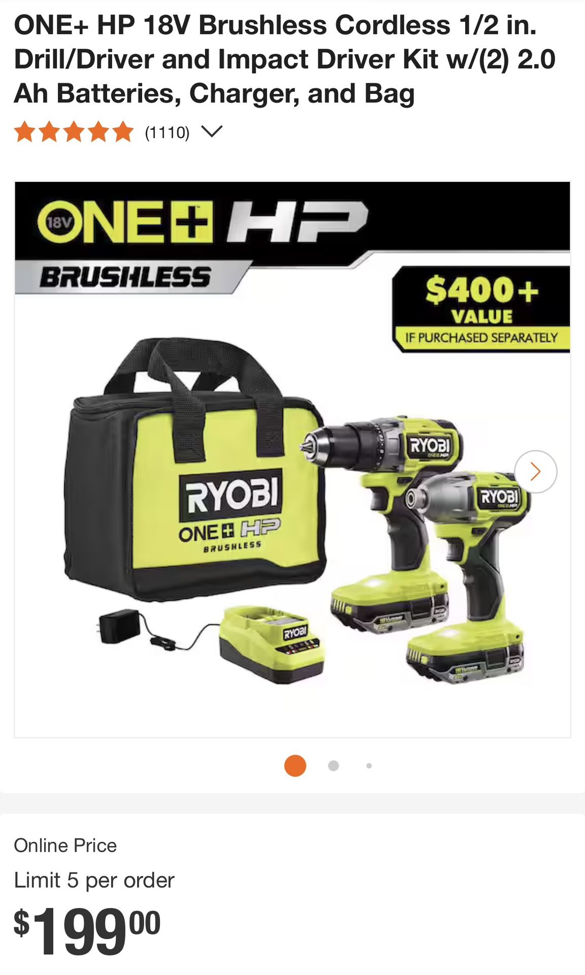 RYOBI Drills - photo 2