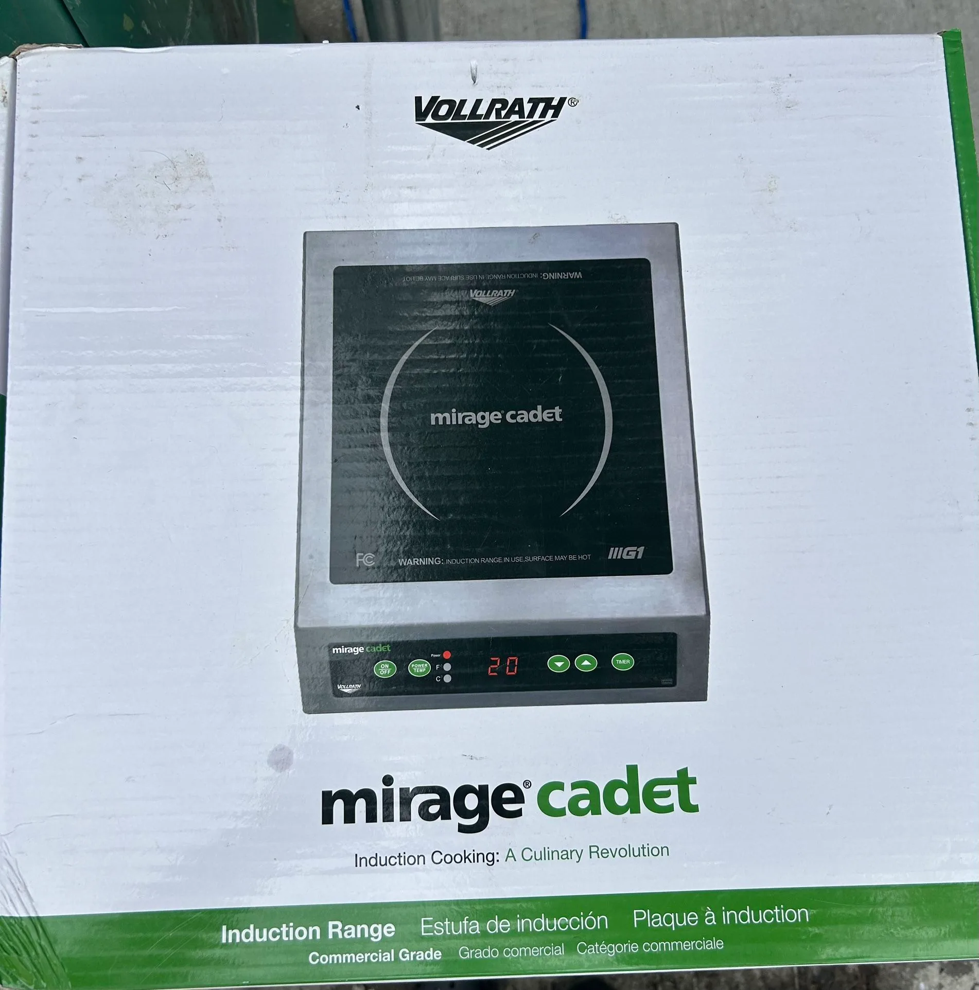 Vollrath 59300 Mirage Cadet Induction Cooktop image indicator(3)