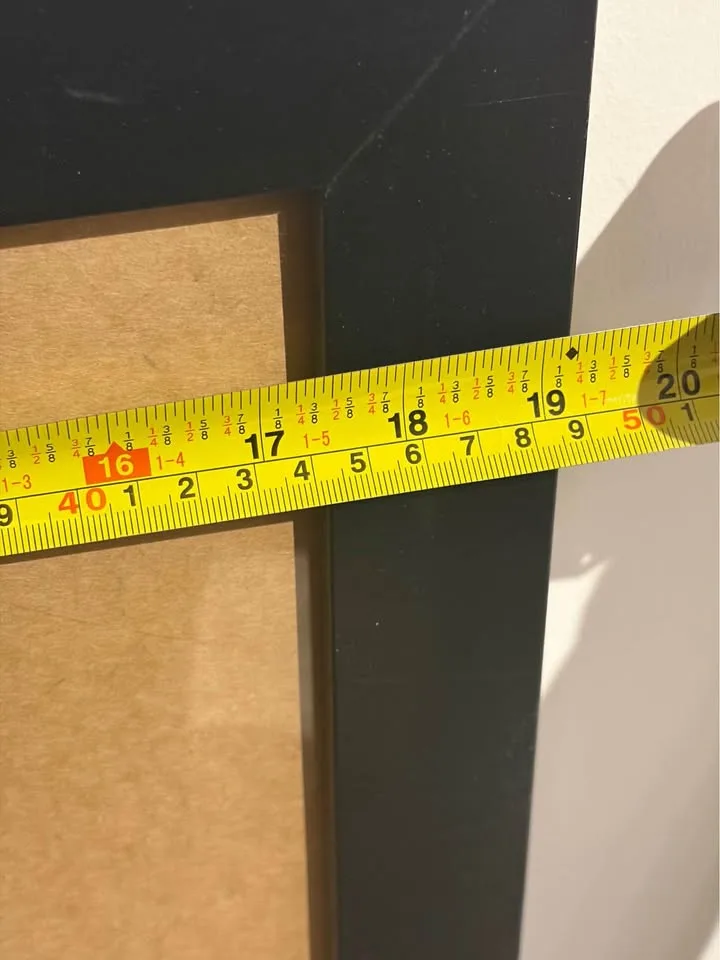 Large Black Picture Frame – 24.5” x 18” image indicator(4)