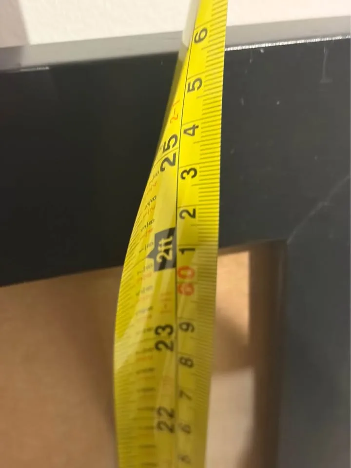 Large Black Picture Frame – 24.5” x 18” image indicator(5)