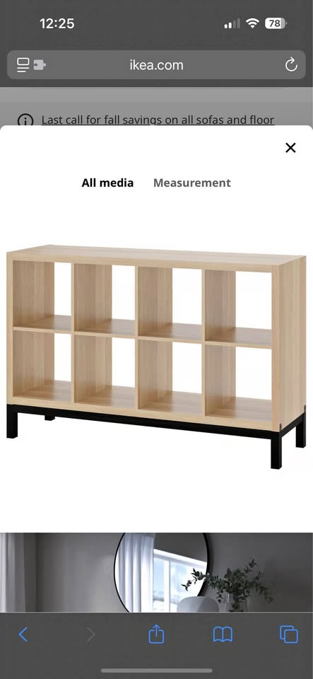 IKEA Kallax Shelving Unit
