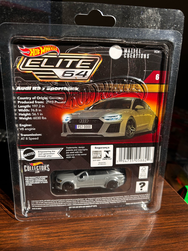 Hot Wheels elite64, ‘21 Audi RS7 sport back - photo 2