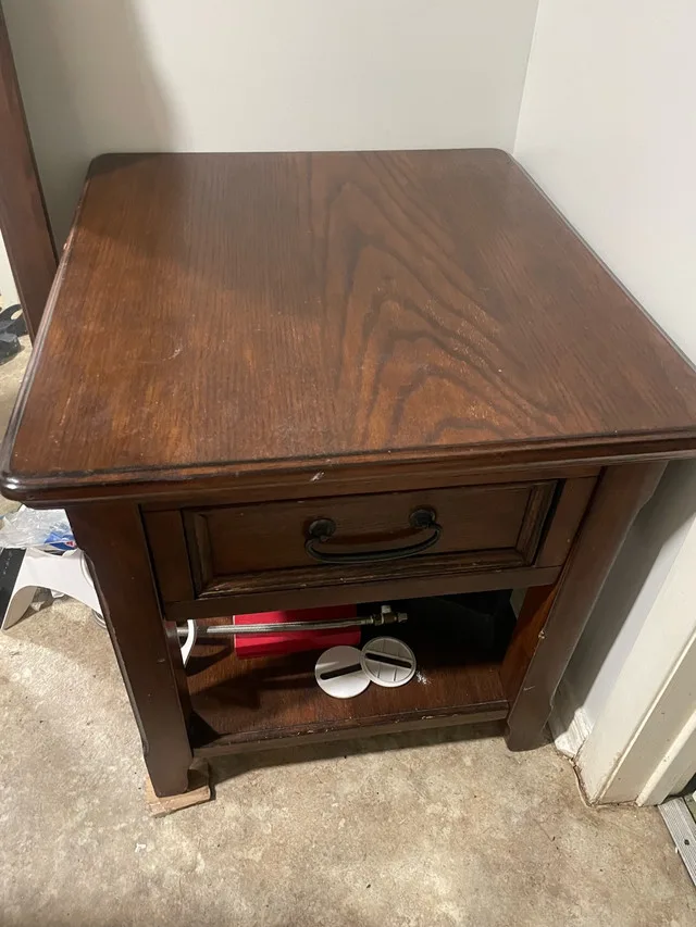 Small Wooden Side Table – Must Go! thumbnail