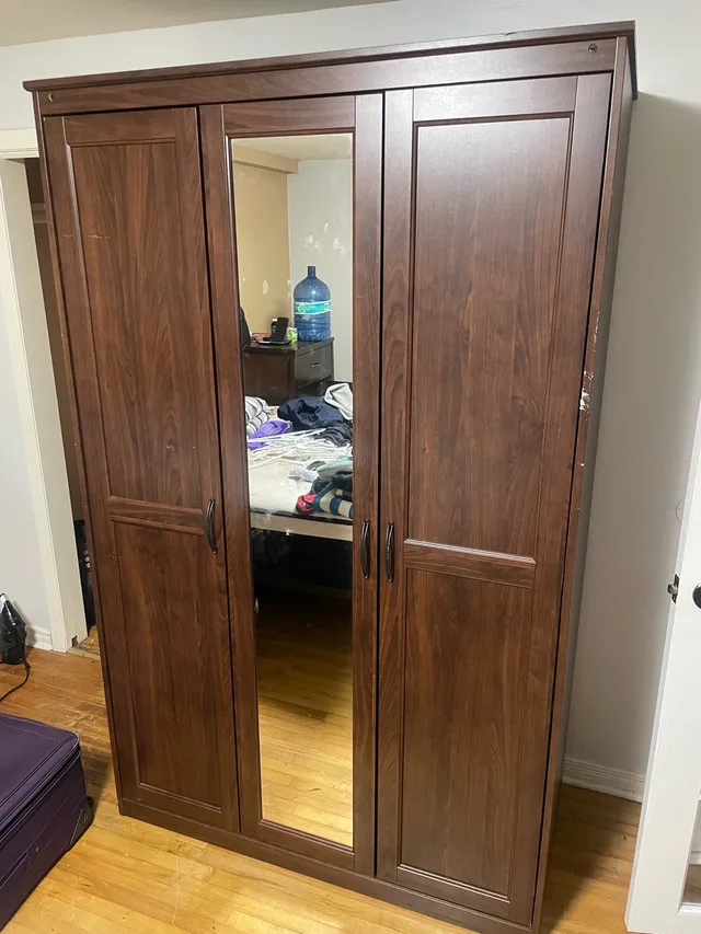 IKEA Wardrobe with Mirror - Must Go! thumbnail