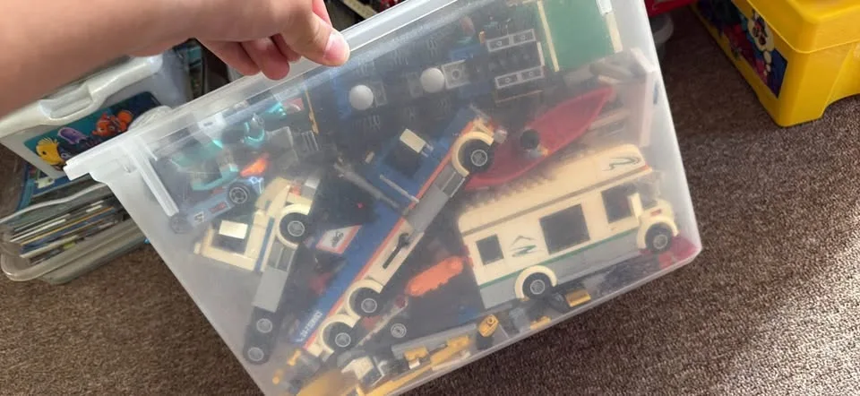 Lego lot want to sell all at once comes with instructions image indicator(2)