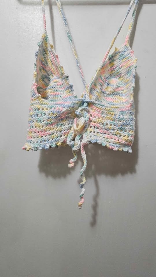 Crochet Corset Summer Top (S-M) - photo 3
