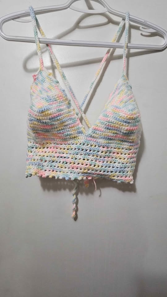 Crochet Corset Summer Top (S-M) - photo 4