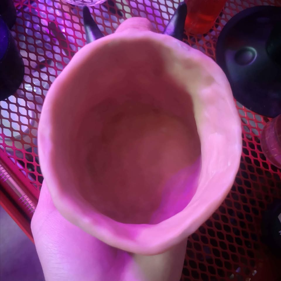 Creepy Sculpture Bowl/Planter - photo 3