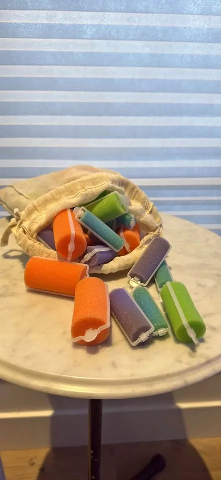 Foam hair rollers thumbnail