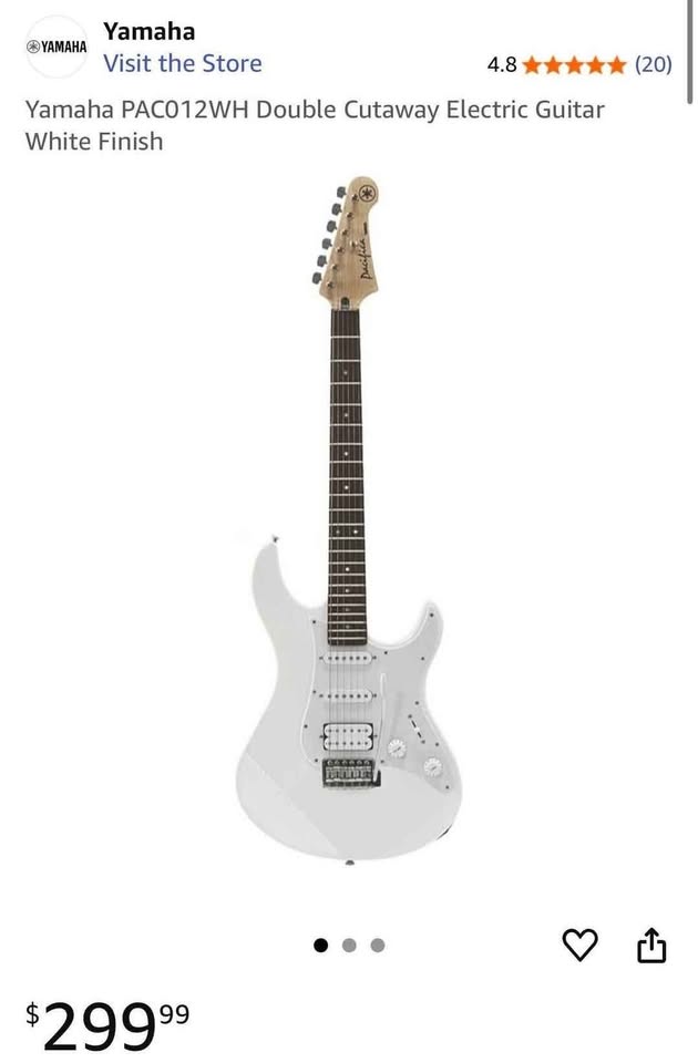 Yamaha Pacifica Electric Guitar - photo 2