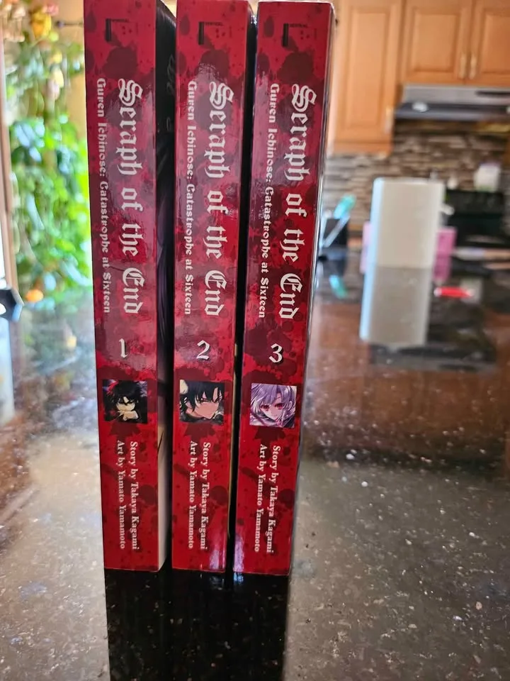 Seraph of the End - Light Novel Vol. 1, 2, 3. image indicator(3)