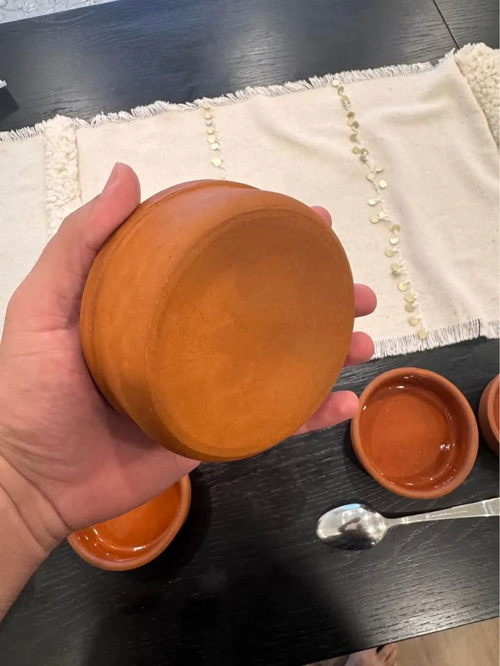 Cooking Clay Pots – 4-Piece Set, Traditional & Durable image indicator(3)