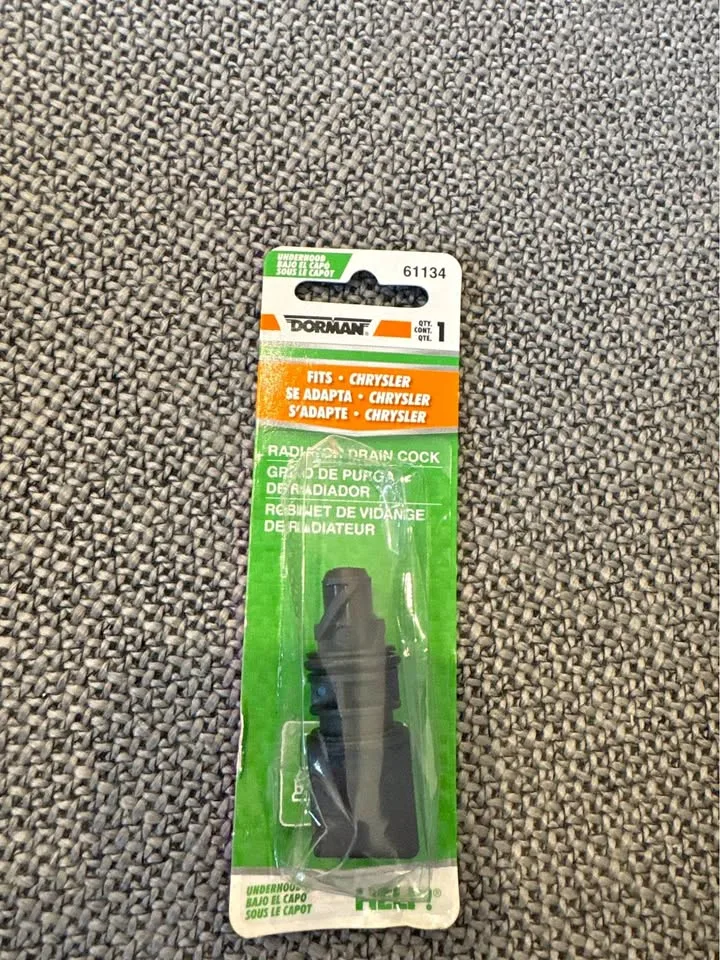 NEW Dorman Radiator Drain Cock 61134 – Fits Chrysler thumbnail