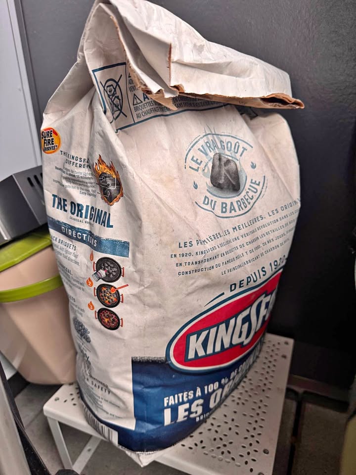 Kingsford Charcoal Briquettes – Almost Full Bag
