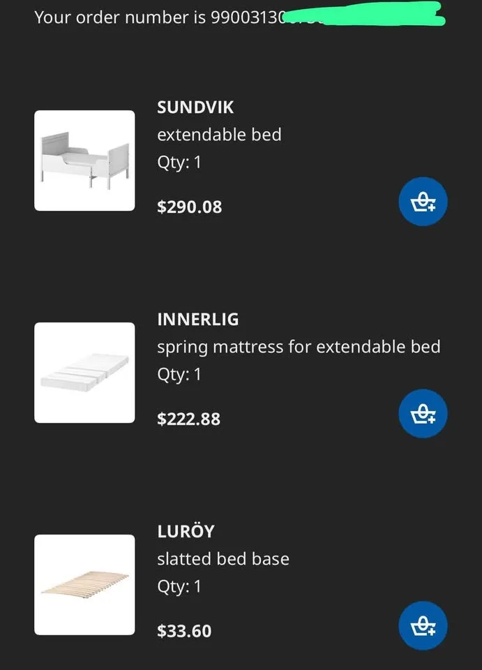 IKEA Sundvik Extendable Bed Set (Great Condition) image indicator(6)