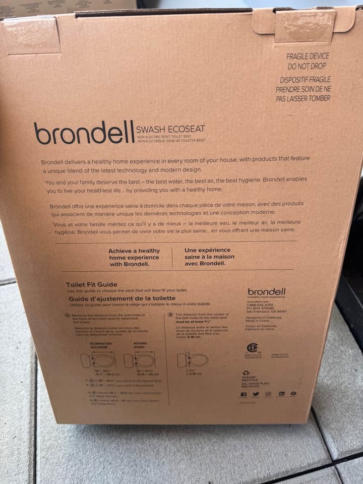 Brondell non electric bidet - photo 2