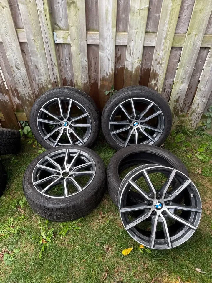 OEM 18” BMW 330i / M340i Rims on Continental All Season Tires image indicator(2)