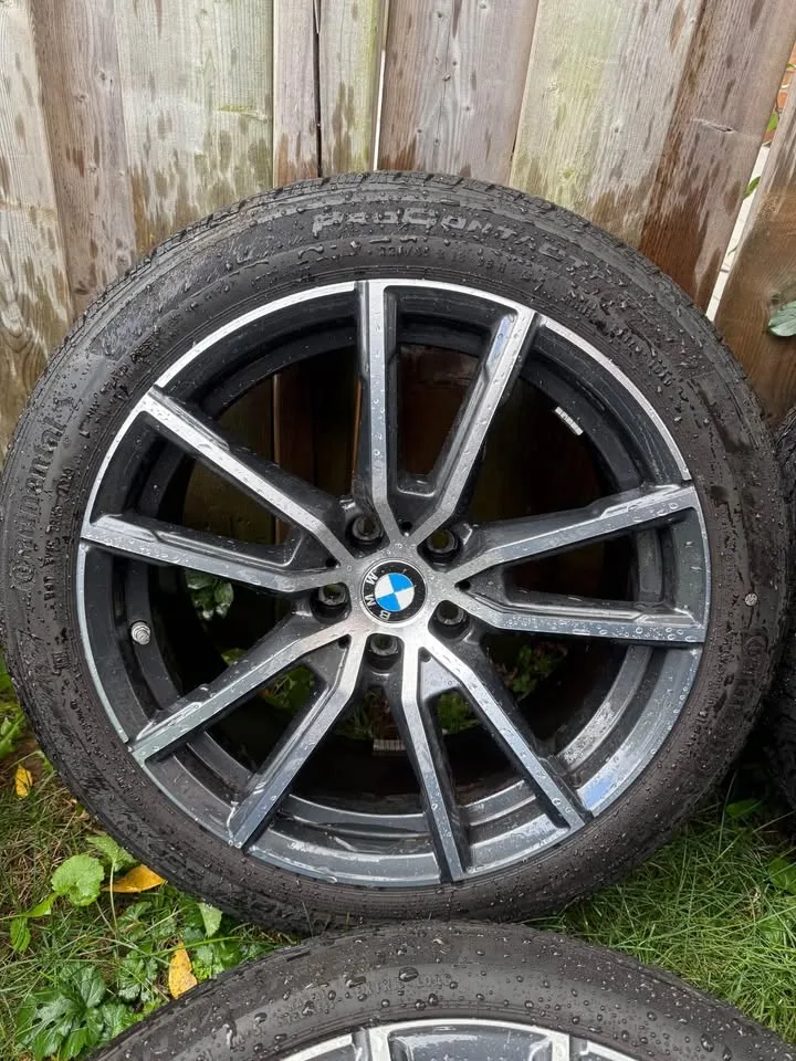 OEM 18” BMW 330i / M340i Rims on Continental All Season Tires image indicator(3)