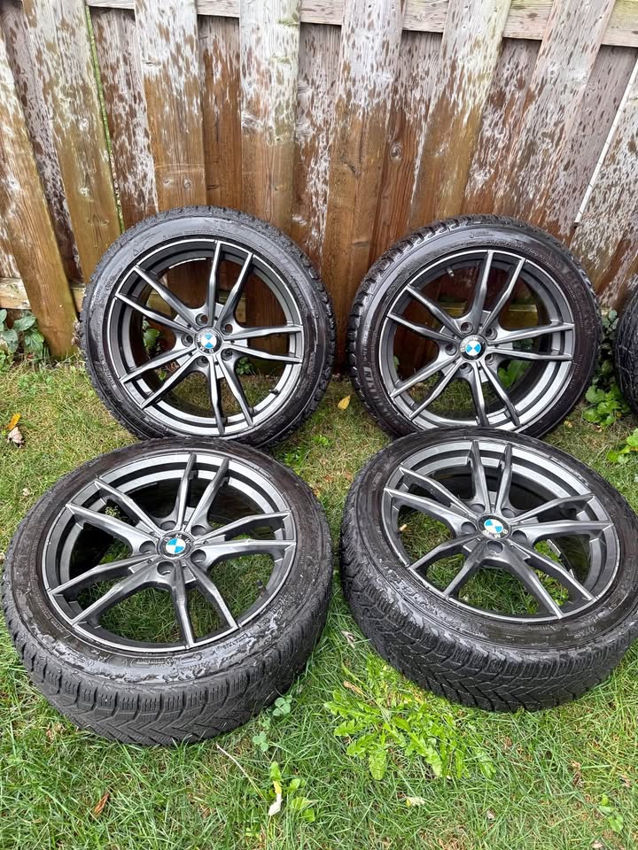 18” BMW 330i / M340i Rims on Michelin Winter Tires