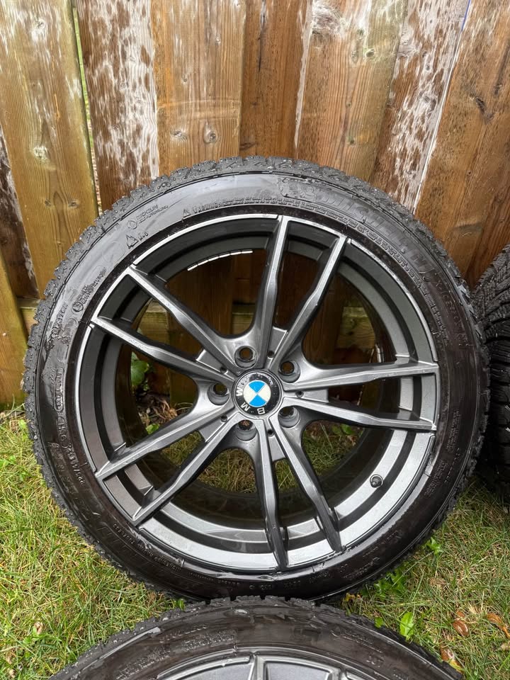 18” BMW 330i / M340i Rims on Michelin Winter Tires - photo 2