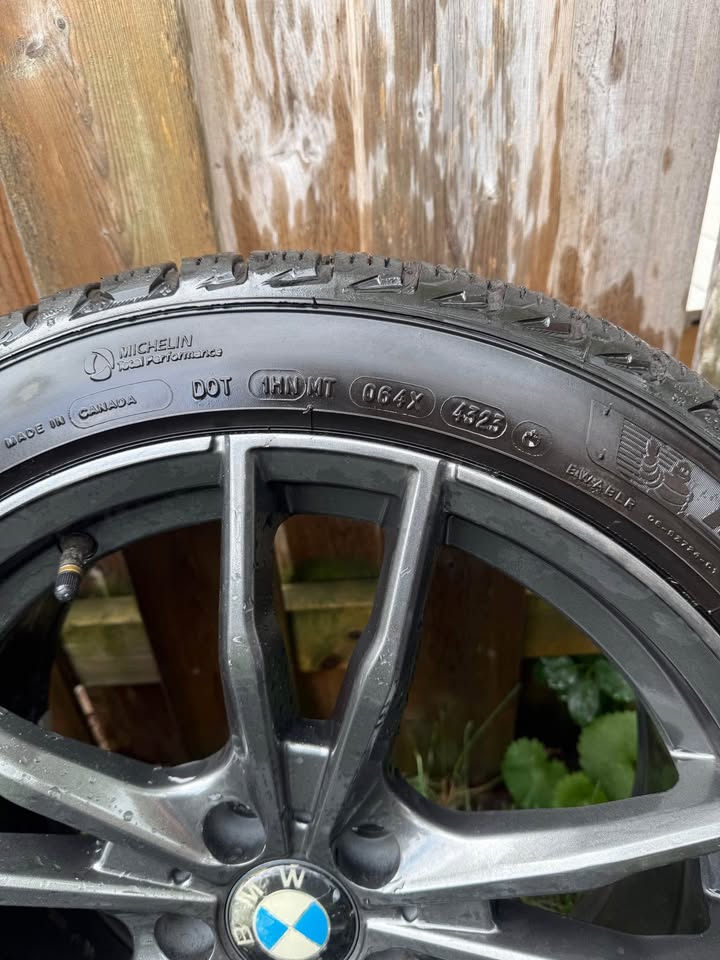 18” BMW 330i / M340i Rims on Michelin Winter Tires - photo 4