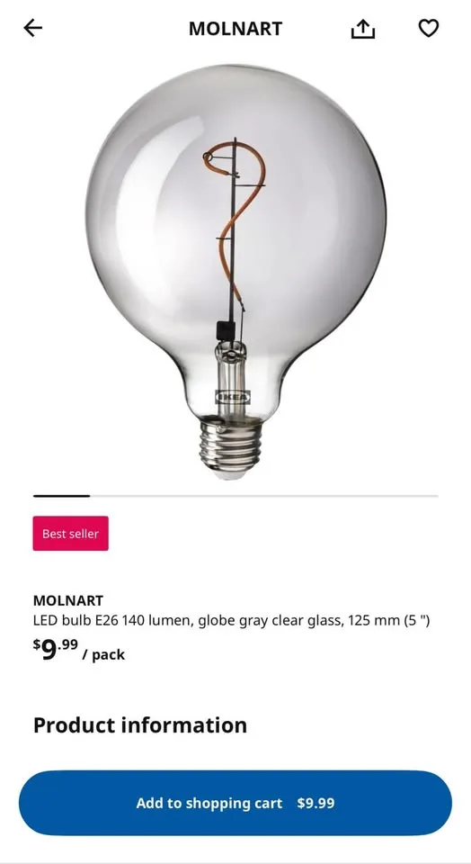 Symfonisk Lamp Shade and Bulb image indicator(8)