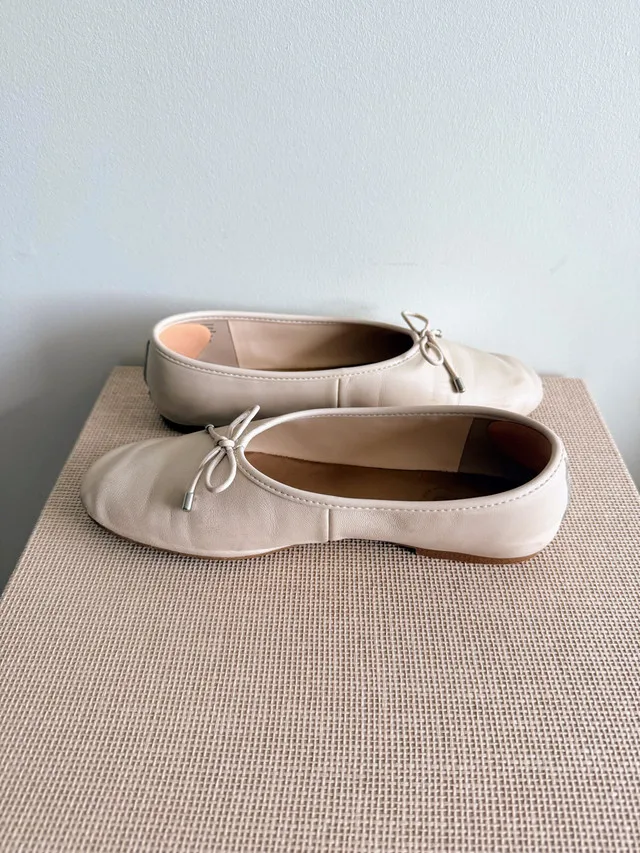 Aldo Beige Ballet Flats, Size 7.5 image indicator(3)
