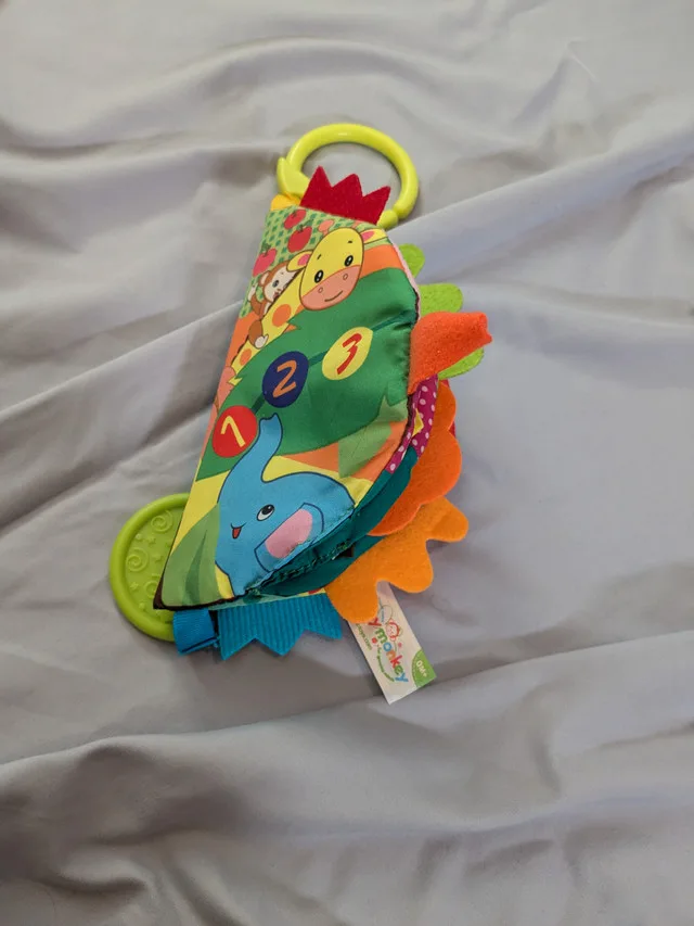 Baby's First Touch and Feel Soft 3D Type Learning Cloth Book thumbnail