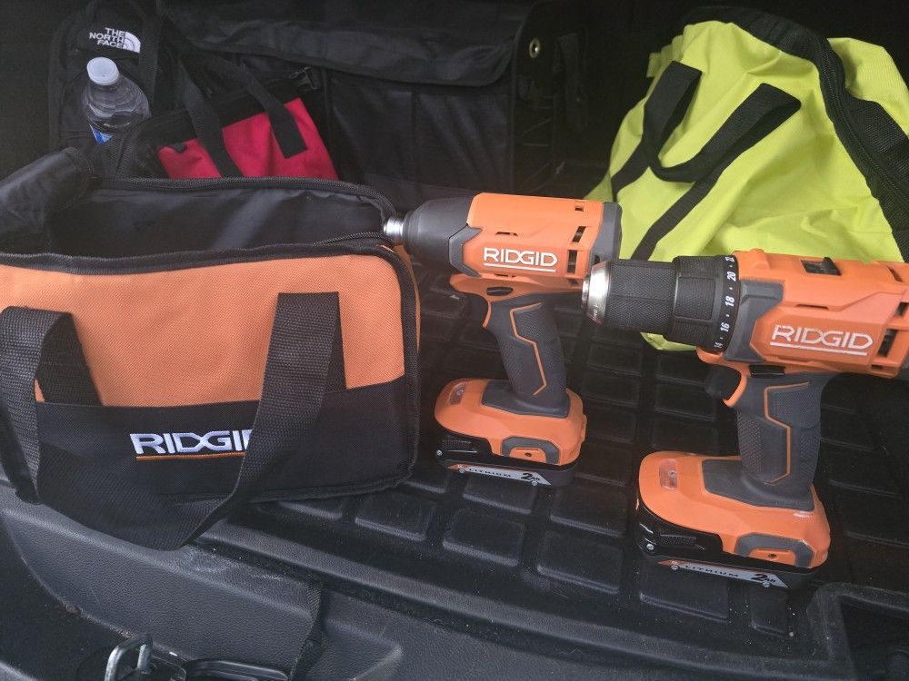 Ridgid Drill And Impact R86001 And R86002