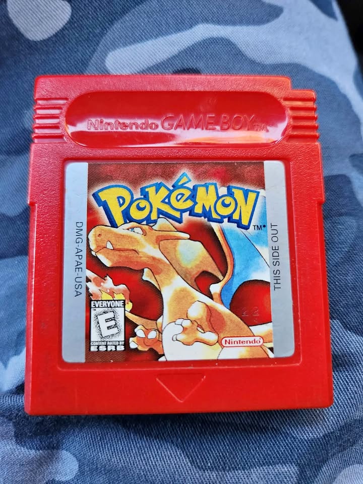 Authentic original Pokemon Red for Game Boy