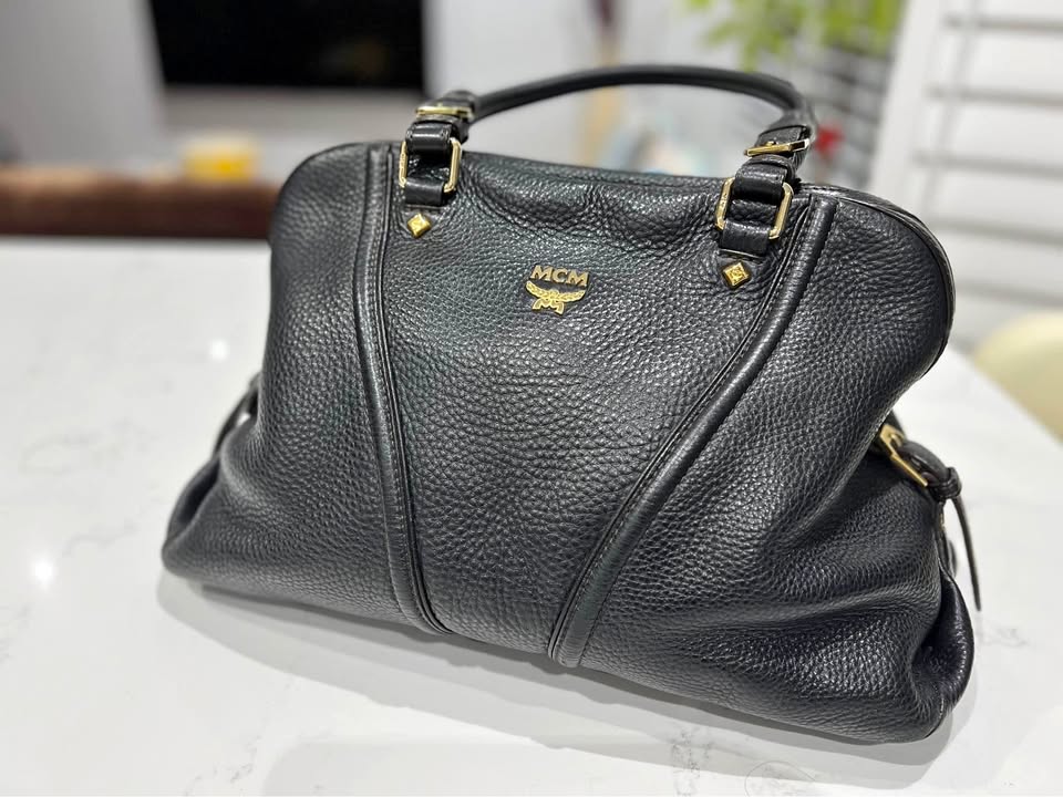 MCM leather handbag