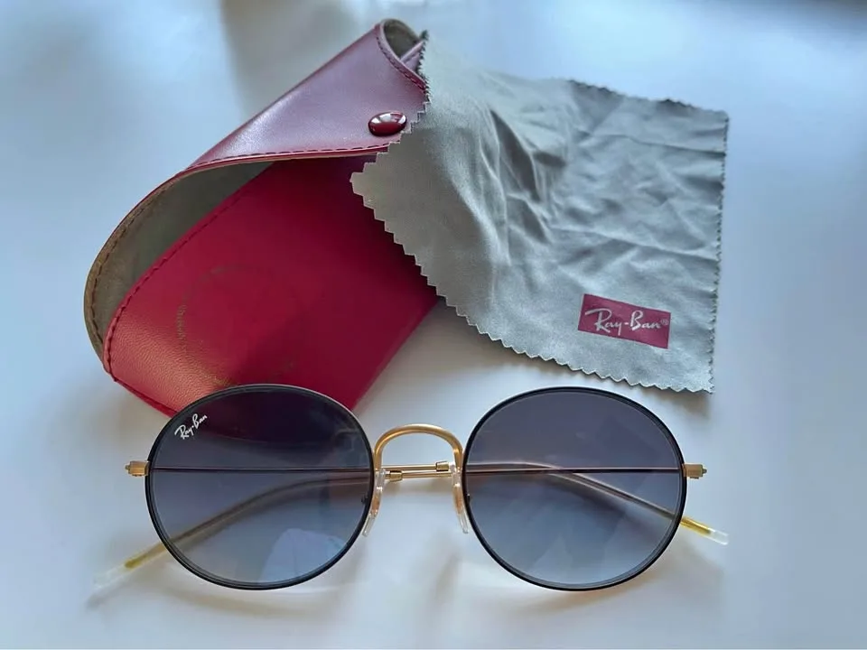 Ray Ban RB3594 9114U0 Gold Matte Gradient Size 53 thumbnail