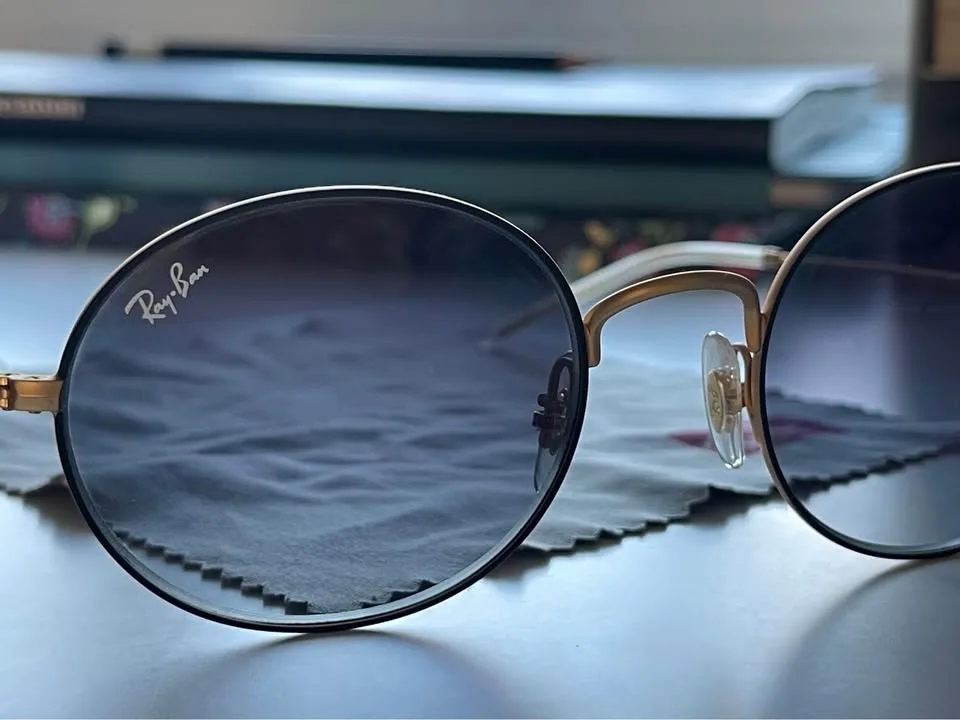 Ray Ban RB3594 9114U0 Gold Matte Gradient Size 53 image indicator(2)