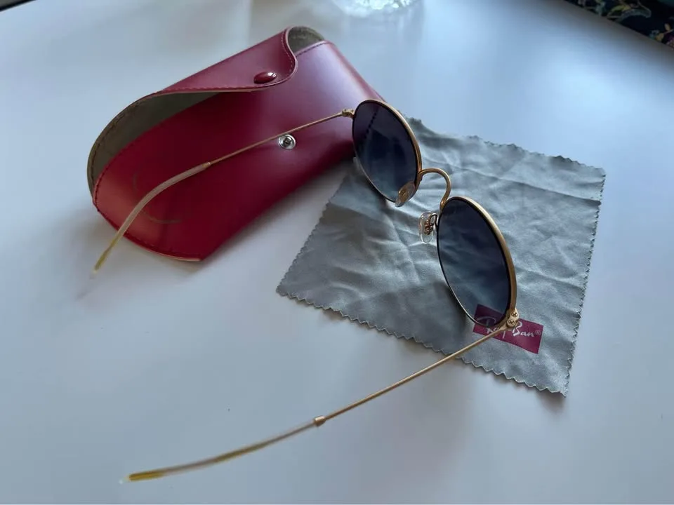 Ray Ban RB3594 9114U0 Gold Matte Gradient Size 53 image indicator(6)