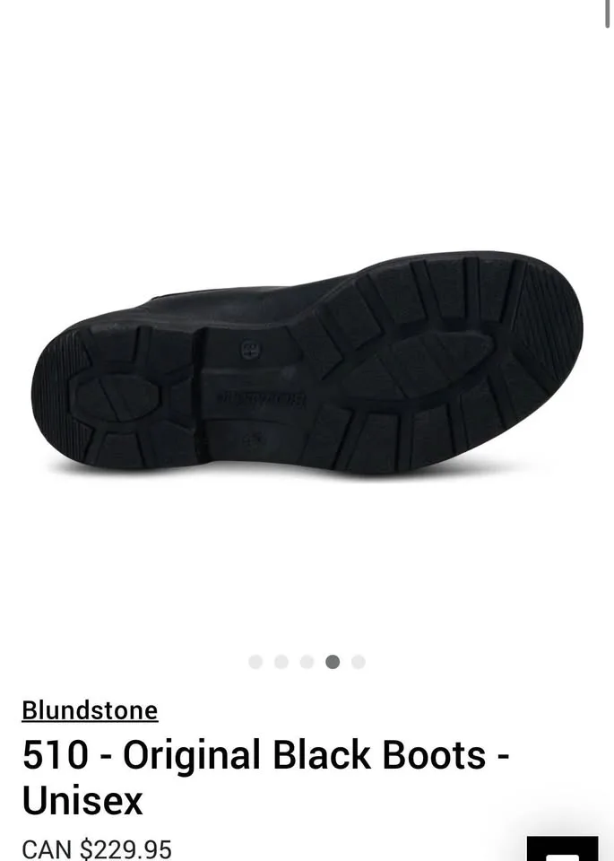 Blundstones women size 8 image indicator(5)