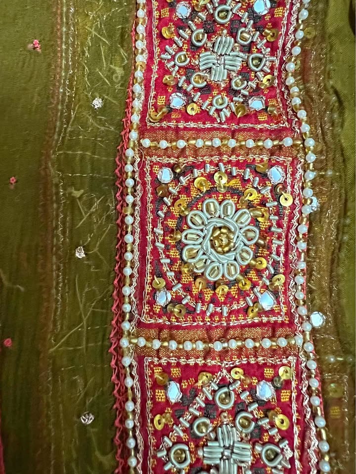 Silk Embriodered Dupatta only