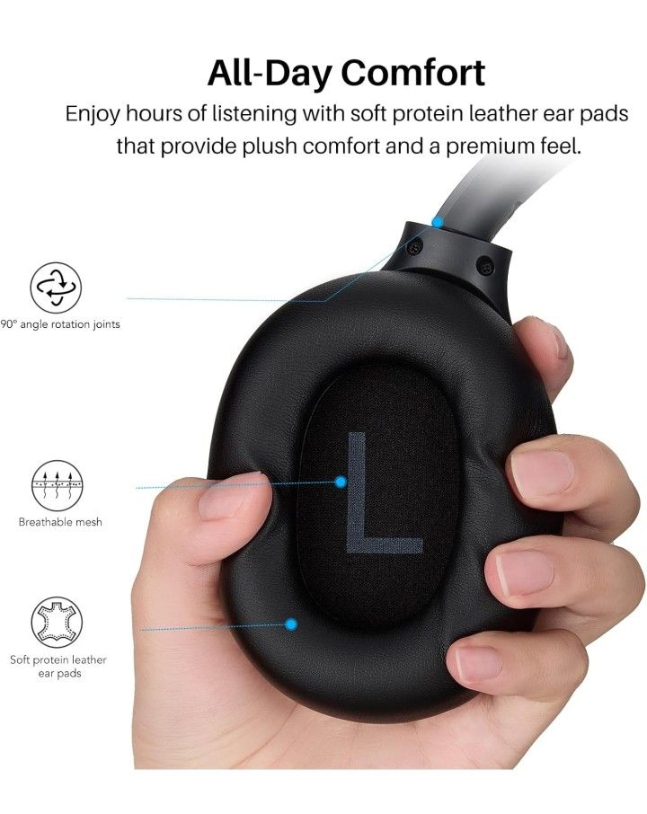 Hybrid Noise Cancelling Bluetooth Headphones - photo 3