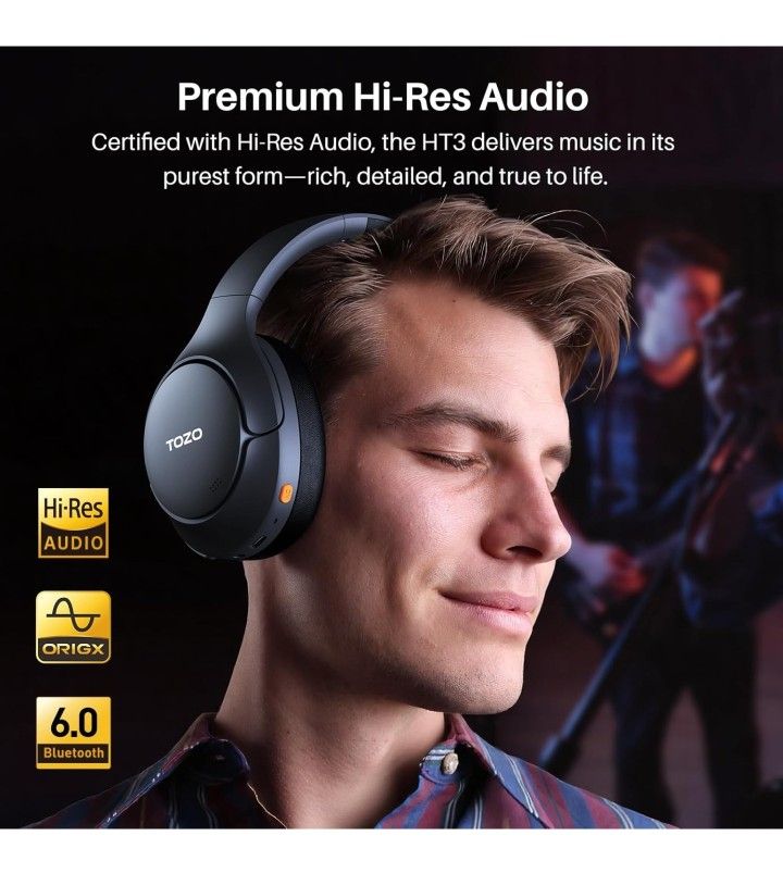 Hybrid Noise Cancelling Bluetooth Headphones - photo 5