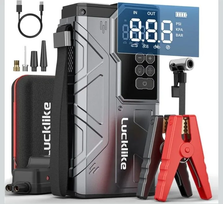 Jump Starter with Air Compressor thumbnail