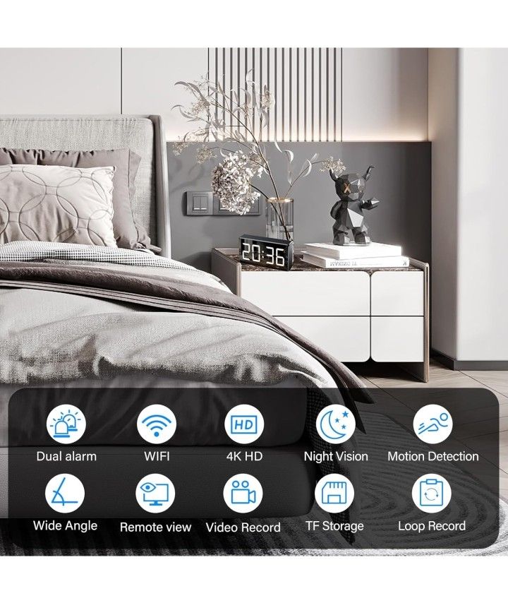 WiFi Clock Camera - photo 2